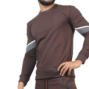 Top Selling Men's Sweatshirts Durable Polyester/Cotton <b>Eco</b>-Friendly Solid Autumn Lightweight Breathable High Quality - Product Image 4
