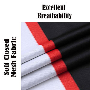 Equipación de Fútbol Personalizada, Camiseta y Pantalones Cortos de Fútbol con Estampado Personalizado, Secado Rápido, Transpirable, Uniforme de Poliéster para Entrenamiento y Partido, Soporte OEM y ODM - Product Image 3