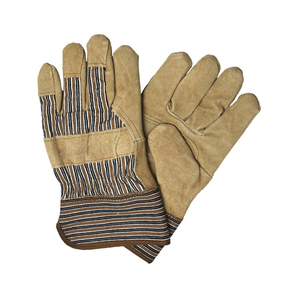 ถุงมือนิรภัยหนังวัวป้องกันมือบาดทำงานถุงมือทำงานชาวแคนาดาสำหรับการก่อสร้างกลางแจ้ง - Product Image 4