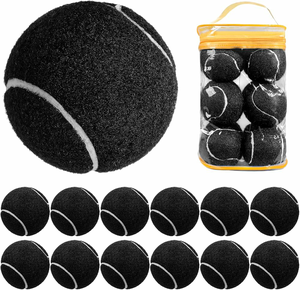 OEM Venta al por mayor a granel personalizado impreso pelotas de tenis precio barato Jumbo partido pelotas de tenis de goma - Product Image 4