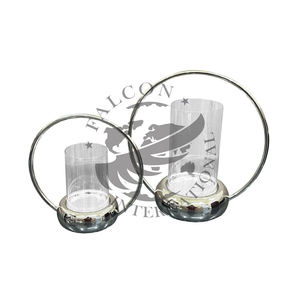 Décoration unique Bougeoir Hurricane Aluminium Noël Mariage Décoration intérieure Couleur et taille personnalisées Meilleure qualité de vente - Product Image 4