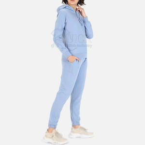 Conjuntos Deportivos de Mujer para Invierno, con Capucha, Transpirables, Ligeros, Ropa Casual, Poliéster/Algodón - Product Image 2