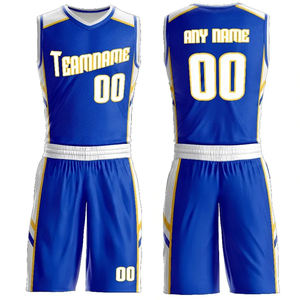 Conjunto de camiseta de baloncesto personalizado al por mayor, uniforme con pantalones cortos, uniformes deportivos de club de equipo de baloncesto - Product Image 3