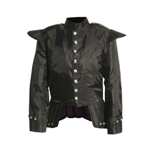 เสื้อเชิ้ตผู้ชายคอตั้ง แขนยาว ลายสก็อต ผ้าขนสัตว์ ปรับแต่งได้ - Product Image 5