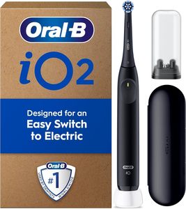 <b>Oral</b>-<b>B</b> iO3 Electric <b>Toothbrushes</b>, <b>Toothbrush</b> for Adults with 1 <b>Toothbrush</b> Head, 1 Travel <b>Case</b>, Ideal Gifts for Women & Men, Blue - Product Image 4