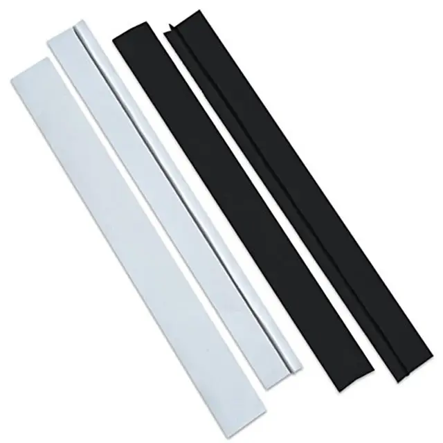 Top sell 4 Colors Silicone Kitchen Stove Counter Gap Covers Gap Filler Black Gray Clear White