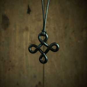 Joyería artesanal vikinga 2024, joyería pagana nórdica de acero inoxidable de Metal, collar nórdico, collar de amuleto de barco vikingo - Product Image 4