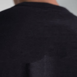 T-shirts pour hommes Sérigraphie d'été en coton T-shirt ample surdimensionné T-shirts pour hommes surdimensionnés de couleur unie - Product Image 5