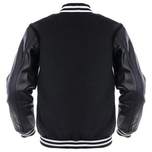 <b>Men's</b> High Quality Baseball Varsity <b>Jacket</b> <b>Long</b> Leather Sleeves for Winter Season Wholesale CollegeBaseballjacket for <b>men</b> - Product Image 2