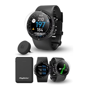 นาฬิกาสมาร์ทวอทช์กอล์ฟระบบ Android GPS รุ่น Shotscope V5 คุณภาพใหม่เอี่ยม พร้อมจอแสดงผล LED พลังงานแสงอาทิตย์ สายสแตนเลส นาฬิกาปลุก ตัวเรือนยางดิจิตอล - Product Image 2