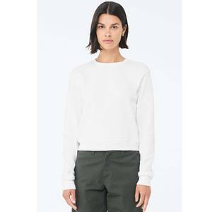 BELLA TOILE FEMME CLASSIQUE COL ROND CROP SWEATSHIRT - Product Image 1