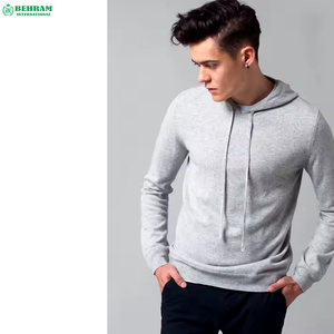 Hoodie thermique en molleton 100 % coton coupe ample pour l'hiver, style streetwear, idéal pour la mode décontractée brodée et vieillie - Product Image 4