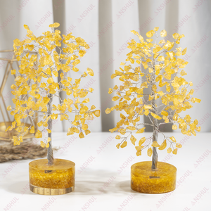 Amazing Quality Best Yellow Orgone Citrine 300 Chips Gemstone <b>Crystal</b> <b>Tree</b> Life Natural Gemstones For Decoration Meditation - Product Image 4