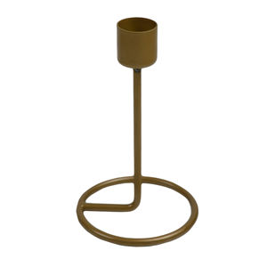 Bougeoir Outlook moderne finition peinte en or personnalisé trois bougeoirs maison Villa dîner et mariage Design chandelier - Product Image 2