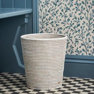 BEST SELLER Handwoven Rattan <b>Storage</b> Basket Flexible Home <b>Bathroom</b> Living Room Organizer Made in Vietnam - Product Image 2