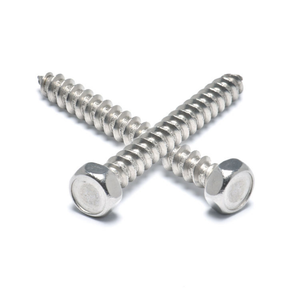 Tornillo Autorroscante de Cabeza Hexagonal DIN7976 de Acero Inoxidable M5.5 M6.3 M8 M10 M12 - Product Image 1