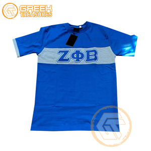 Camiseta de Algodón Transpirable de Alta Calidad Personalizada al por Mayor de Zeta Phi Beta, Ropa de Hermandad para Mujer, Manga Corta - Product Image 6