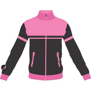 Chaqueta de chándal unisex con cierre de cremallera, tela transpirable ligera, ropa deportiva atlética ajustada, logotipo personalizado, estilo de calle - Product Image 1