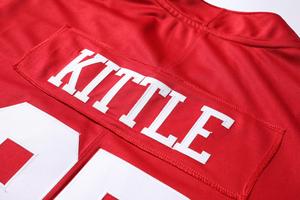 Vente en gros de l'uniforme américain grande taille Ensemble de maillots de football américain 100% polyester Uniforme de football américain imprimé au design personnalisé - Product Image 5