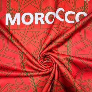 Maillot de football sublimé de fabrication professionnelle, patchs personnalisés, col rond, 100% polyester, séchage rapide, pour adulte - Product Image 4