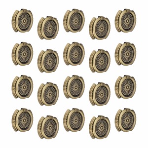 Manija de diseño antiguo de diseñador dorado para armarios, Cajones y puertas, tirador de estilo Vintage para muebles de armario de oficina en casa - Product Image 4