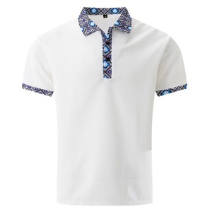 Unisexe 100% coton pour Polo T-Shirt haute qualité hommes tricoté chemise à col court anti-rétrécissement et anti-rides solide dur demi - Product Image 2