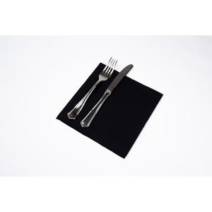 กระดาษเช็ดปากแบบจุดต่อจุด สีดำ ขนาด 38x38 ซม. 50 ชิ้น 24 แพ็ค B2B - Product Image 2