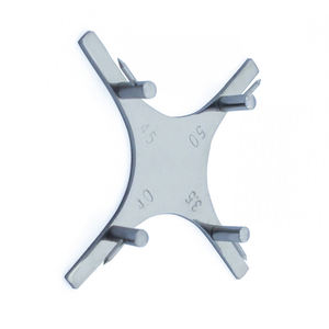 Boone Star, Ortodoncia de acero inoxidable, medidor de colocación precisa, herramienta de posicionamiento de soporte Dental para uso de medición - Product Image 4