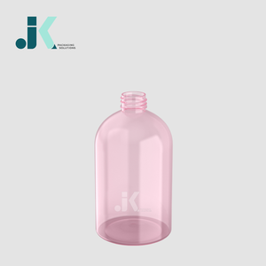 Vietnam usine produits chauds PET emballage cosmétique rond Boston bouteille 400ml 28/415 OEM/ODM meilleure qualité M0501T - Product Image 3