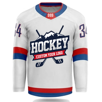 Maillot de hockey pour hommes Sac La Kings Plain Hommes Mighty Ducks Chicago Jerseys Mn Wild Pas Cher Jersey Vêtements de hockey sur glace