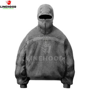 เสื้อฮู้ดผ้า100% สำหรับผู้ชายผ้าคอตตอนซักได้สำหรับฤดูหนาวมาใหม่ - Product Image 1