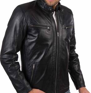 2025 nueva calidad forro impreso estilo hombres chaquetas de cuero de talla grande venta al por mayor chaqueta de cuero Fort hombres 2025 - Product Image 6