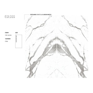 1200x2400mm carreaux de dalle de porcelaine polie ignifugée en gros aspect marbre indien haute brillance pour chambre bureau appartement - Product Image 3