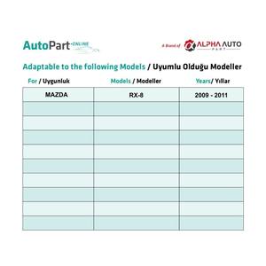 Clip de Fijación para Moldura de Puerta para Mazda 2 3 5 6 CX-7 MPV RX-8 Protege - 1 Pieza - Product Image 5