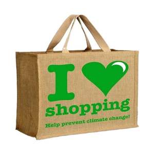 Bolsas de compras de yute reutilizables de moda ecológica de alta calidad, yute natural al por mayor para uso diario, uso diario de alta calidad - Product Image 3