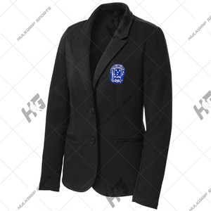 Zeta Phi Beta Blazer décontracté personnalisé Vêtements grecs sororité pour femmes Blazer noir léger Logo brodé personnalisé Vêtements officiels - Product Image 2