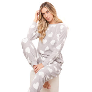 Pijamas de mujer de alta calidad con forro polar, pijamas de mujer a precio de fabricante a la venta - Product Image 1