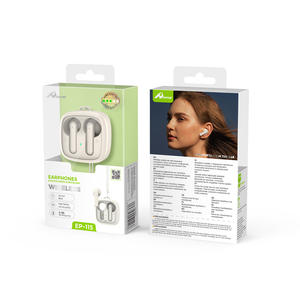 HOME Digitalome EP-115 <b>Wireless</b> for <b>Bluetooth</b> TWS Earbuds In-Ear Sports Game Headphones <b>Microphone</b> for Travel Computer Use Acces - Product Image 2