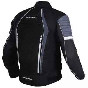 Chaqueta de verano de motocicleta para mujer con paneles de malla transpirable armadura aprobada por CE forro impermeable desmontable - Product Image 3