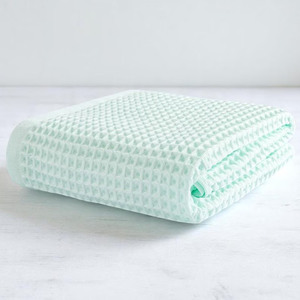 100% coton miel peigne écologique doux confortable de haute qualité durable marque Premium gaufre armure serviette de bain 70x150 cm - Product Image 3