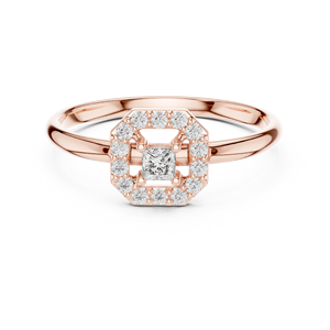 เครื่องประดับ zari Zeen 10K แหวนอินฟินิตี้ส่วนบุคคลสำหรับความรักเครื่องประดับงานหมั้น - Product Image 2