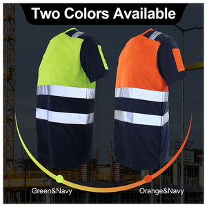 Vêtements réfléchissants de sécurité jaune haute visibilité avec logo personnalisé Vêtements de travail d'hiver haute visibilité pour hommes Sécurité réfléchissante réfléchissante - Product Image 4