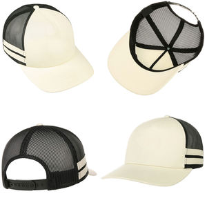 Gorra Trucker de Lona Levi Industry al por Mayor, Colores Personalizados, Unisex, Transpirable, Impermeable, Ajustable, Multi-Panel, Casual para Exteriores - Product Image 6