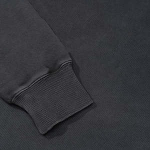 2025 vente chaude mode décontracté personnalisé lettre graphique Logo coton ample col rond pull sweat hommes - Product Image 4