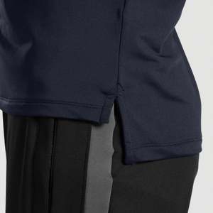GAI เสื้อสปอร์ตคอกลมสีกรมท่าทรงปกติสำหรับฤดูใบไม้ผลิ - Product Image 6