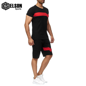 2025 unisexe Logo personnalisé vêtements de sport ensemble meilleure vente respirant coupe-vent T-shirts Shorts dernière conception été grande taille hommes - Product Image 1