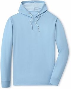 เสื้อฮู้ดผู้ชายผ้าคอตตอนแห้งเร็วระบายอากาศได้ดีใส่ได้พอดีกับ100% สีพื้นลำลองฤดูหนาว - Product Image 6