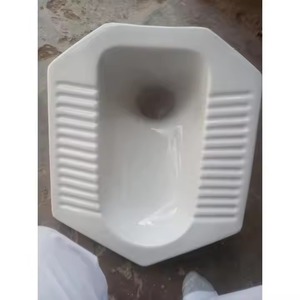 เวียดนามกระทุ้งเซรามิกหรูหราห้องน้ำแบบนั่งยองดีไซน์เพชรแบบตะวันออกสุขภัณฑ์เวียดนามประเทศไทย - Product Image 4