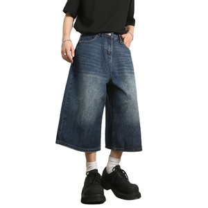 Wholesale Men Jorts made with durable <b>stitching</b> perfect for daily casual and outdoor wear - Product Image 6