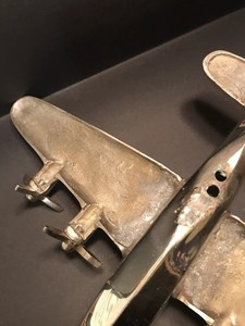 Boeing Flying Fortress modelo de avión Vintage avión coleccionable pieza de exhibición de avión recuerdos de aviación avión de Metal - Product Image 5